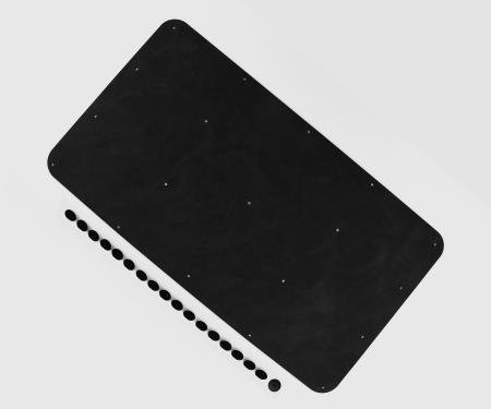 Detroit Muscle Technologies Chevy GMC 73-77 Pickup Truck Suburban Hood Insulation Pad & 19 Clips C10 C20 K10 K20 GM-TRK7377HP01