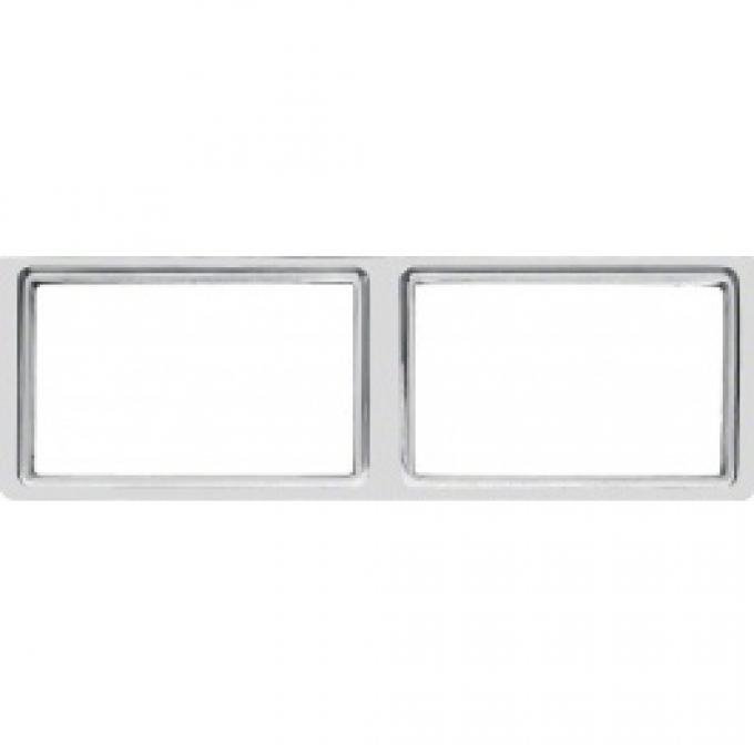 Nova Taillight Bezel, Standard, Left, 1975-1979