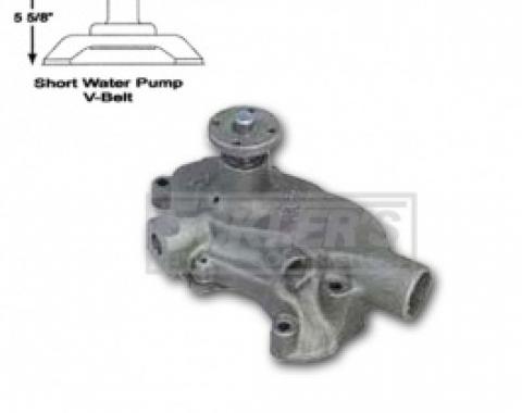 Nova Water Pump, Small Block, Short Style, AC Delco, 1965-1968