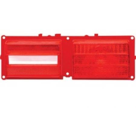 Nova Taillight Lens, Standard, Right, 1975-1979