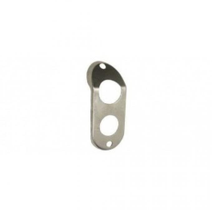 Nova Heater Box Tube Flange Plate, Big Block, 1967-1969