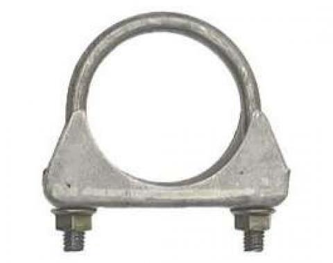 Nova Exhaust Muffler Clamp, Cradle Style, Steel, 2-1/4, 1962-1979