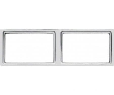 Nova Taillight Bezel, Standard, Left, 1975-1979