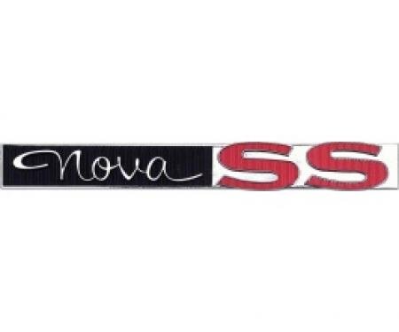 Nova Emblem, Trunk Lid, Nova SS, 1963-1964