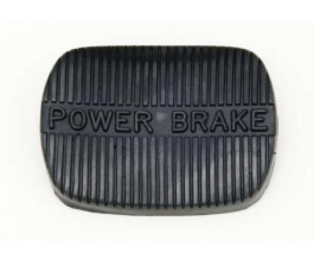 Nova Power Brake Pedal Pad, Manual Transmission, 1962-1967