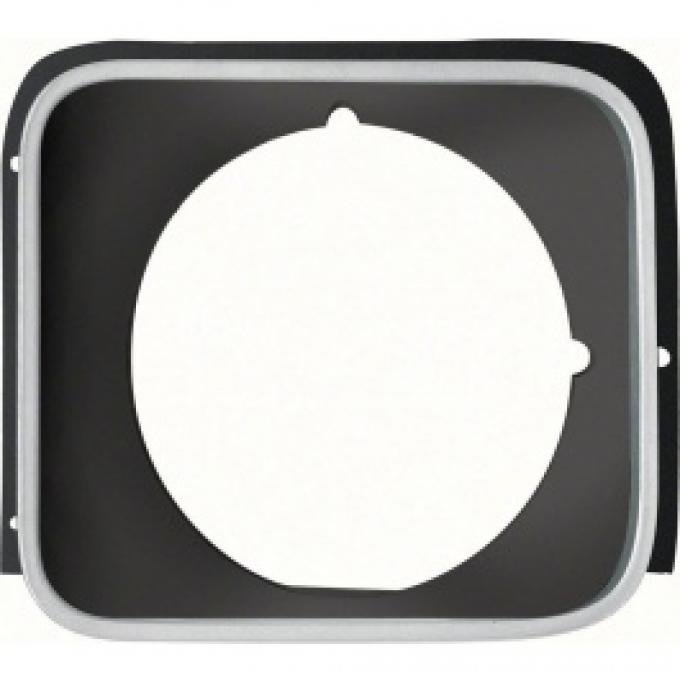 Nova Bezels, Headlight, Left Hand, Black, Super Sport 1975-1978