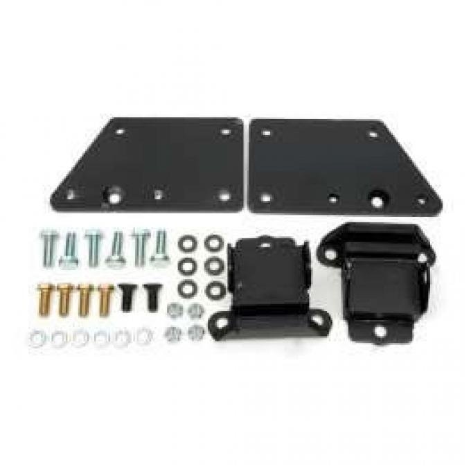 Nova Motor Mount Conversion Brackets, Small Block To LS1, LS2 Or LS6, 1964-1972