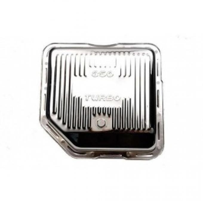 Nova Automatic Transmission Oil Pan, Turbo Hydra-Matic 350 (TH350), Chrome, 1967-1979