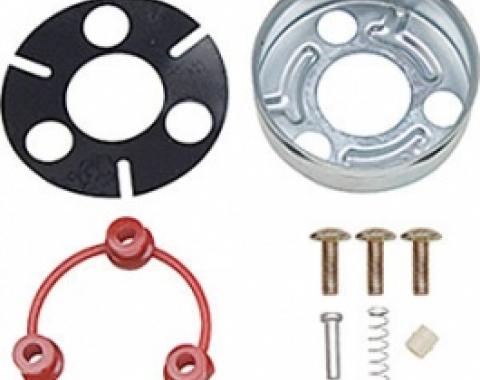 Horn Cap Contact & Mounting Parts Kit, Steering Wheel, 1967-1979