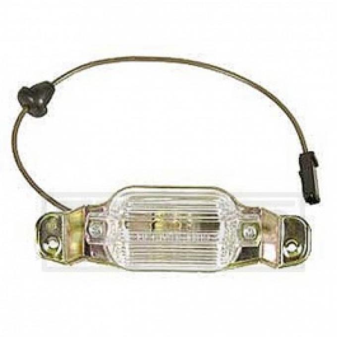 Nova And Chevy II License Lamp Assembly, 1966-1972