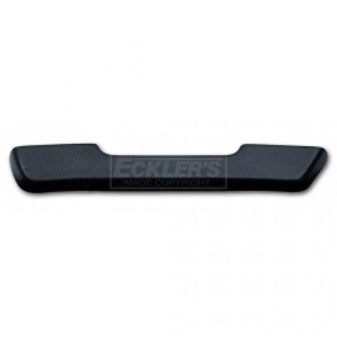 Nova Black Urethane Front Arm Rest Pad, Left, 1968-1974