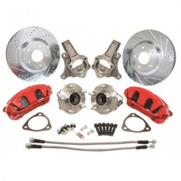 Nova Brake Upgrade Kit, C5 Corvette Style, 19681974