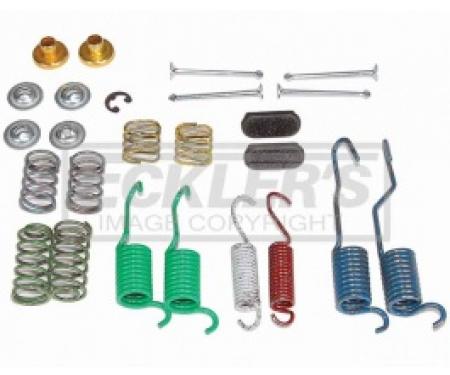 Nova Drum Brake Hardware Kit,For 9.5 Brakes, Rear, 1965-1979