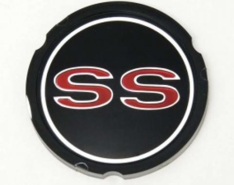 Nova Wheel Cover Emblem Insert, Super Sport, 1965-1967