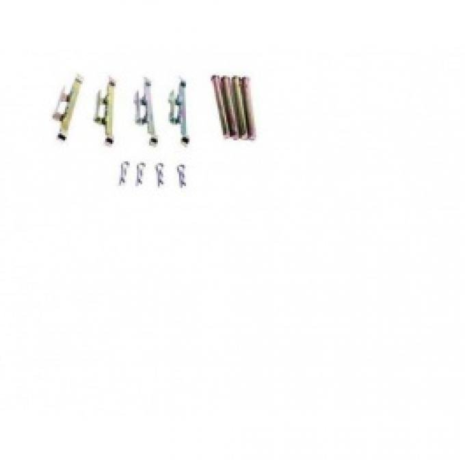 Nova Disc Brake Hardware Kit, Front, 1965-1979