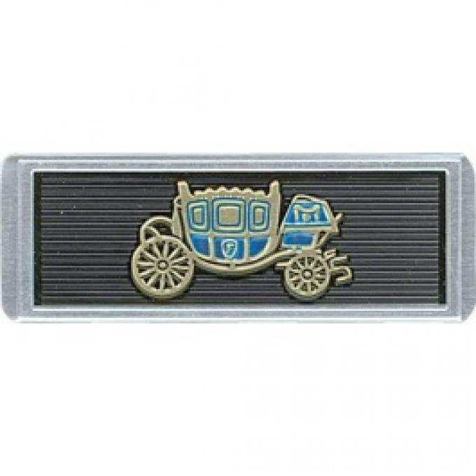 Nova Emblem, Seat Belt Buckle Coach, 1965-1966