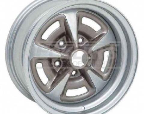 Nova And Chevy II Yenko Style Rally II Wheel, 15 x 8, 4 Backspace, 1962-1979