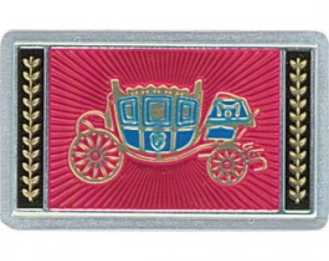 Nova Emblem, Seat Belt Buckle, Deluxe, 1965-1966