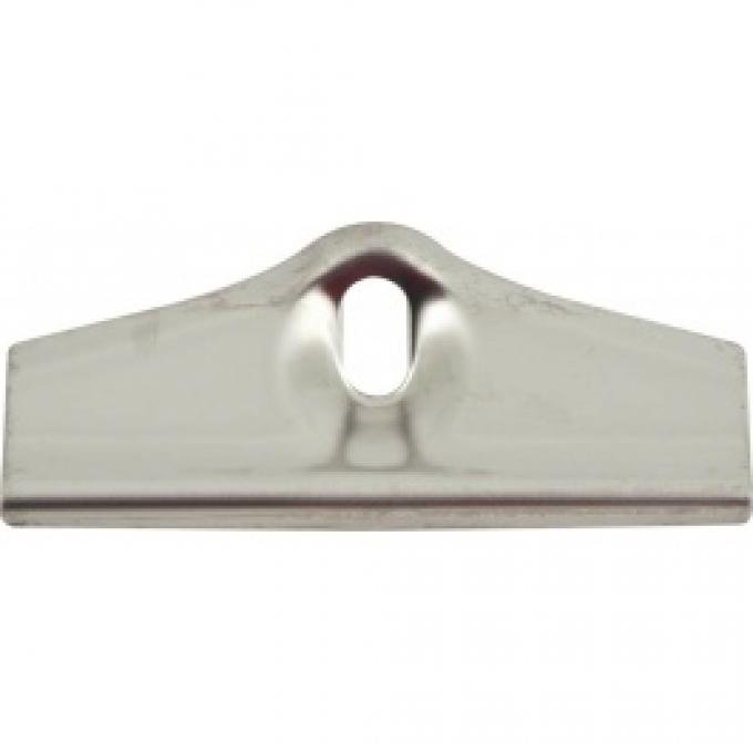 Nova Hold-Down Clamp, Battery Tray, Stainless Steel, 1962-1979