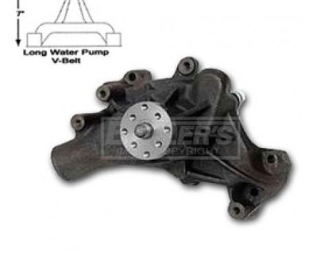 Nova Water Pump, Small Block, Long Style, Hi-Flow, Stewart, 1969-1979