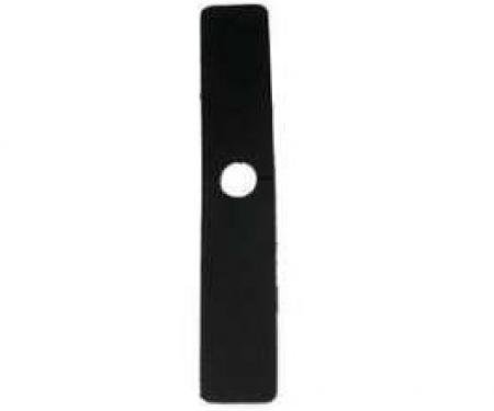 Nova Console Shifter Lever Slider Plate, Black, Automatic Transmission, 1967