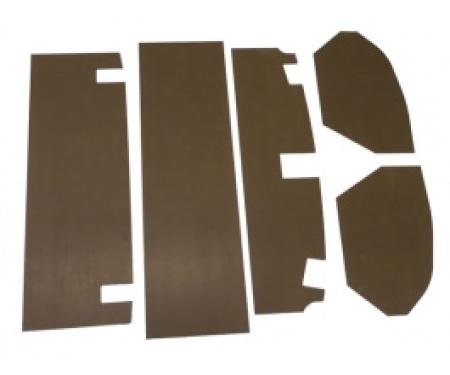 Nova Upholstery Panel Kit, 1/4 Tempered Hardboard, 1968-1972