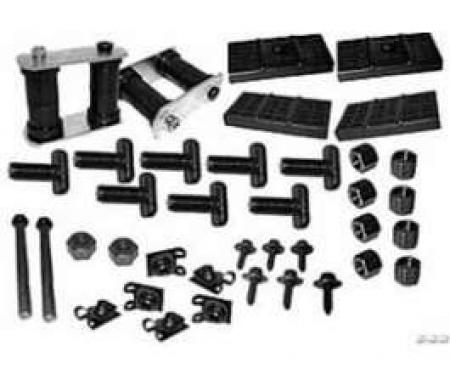 Nova Mono Leaf Spring Mounting Kit, 1968-1979