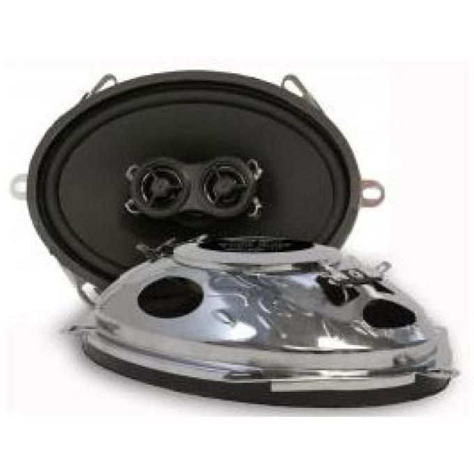 Nova Speaker, Dash, 5 X 7, Dual Voice Coil, With Mounting Bracket, 1966-1967