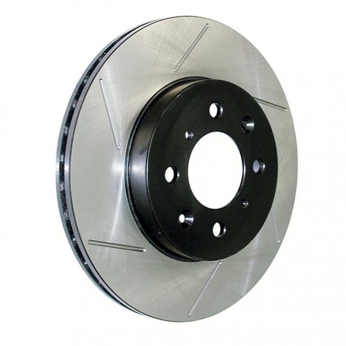 Stop Tech / Power Slot 126.66025SR, Brake Rotor, SportStop (R) Slotted, Silver E-Coated, Alloy, Single