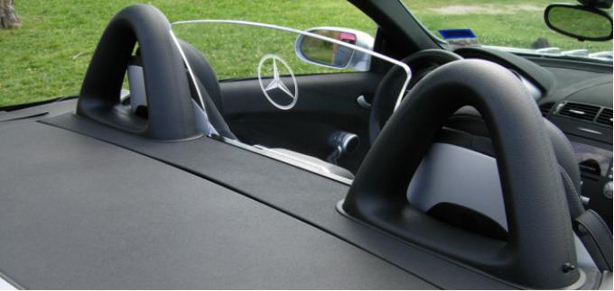 Windrestrictor for 2005-2011 Mercedes-Benz SLK R171 Convertible