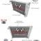 Champion Cooling 1966-1968 Chevrolet Corvette 4 Row All Aluminum Radiator Made With Aircraft Grade Aluminum MC615