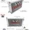 Champion Cooling 4 Row All Aluminum Radiator Made With Aircraft Grade Aluminum MC1451