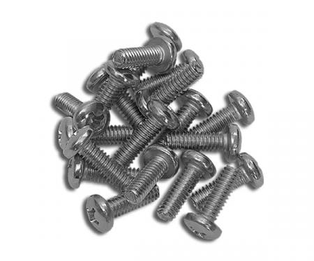 Corvette Headlight Adjuster/Insulator Screws, 20 Piece, 1963-1982