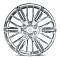 Factory Reproductions FR 28 &ndash; ZL1 GM Truck Replica Wheels FR 28 - 22x9.5 6x5.5 +24 HB 78. ZL1 GM Truck Chrome with Cap 28295246501F