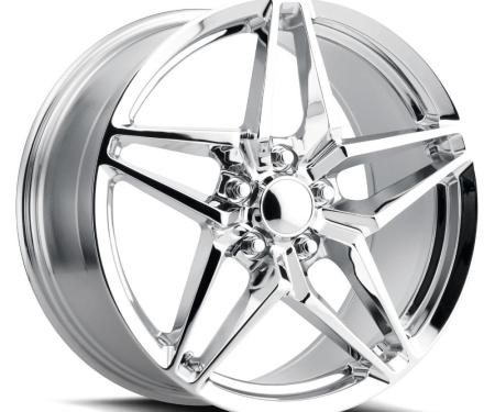 Factory Reproductions FR 29 &ndash; C7 ZR1 Corvette Replica Wheels 19x10 5x4.75 +40 HB 70.3 C7 ZR1 Chrome with Cap 29910403401