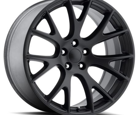Factory Reproductions FR 70 &ndash; Dodge Hellcat Replica Wheels 20x10.5 5x115 +25 HB 71.5 Hellcat Satin Black with Cap 70015251503