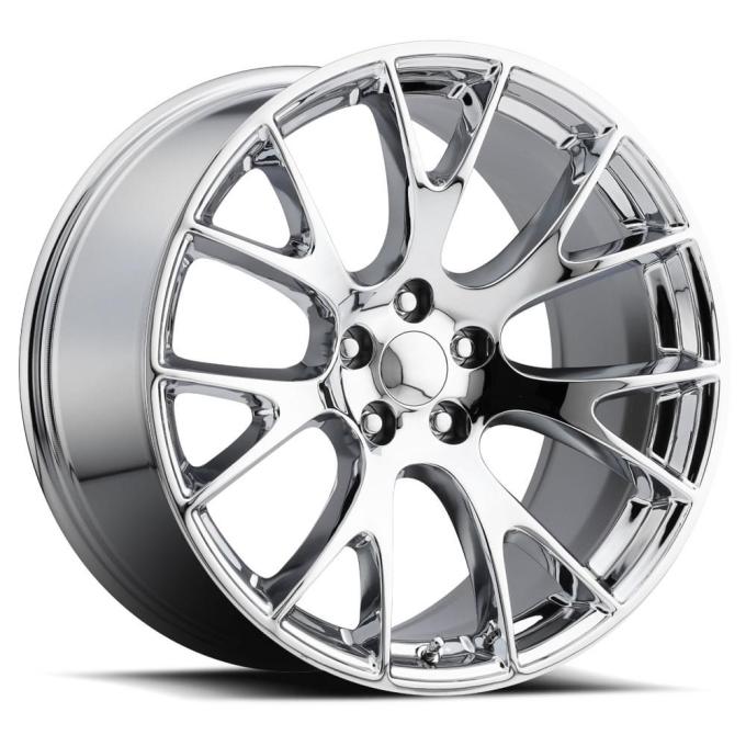 Factory Reproductions FR 70 &ndash; Dodge Hellcat Replica Wheels 20x9.5 5x115 +15 HB 71.5 Hellcat Chrome with Cap 70095151501
