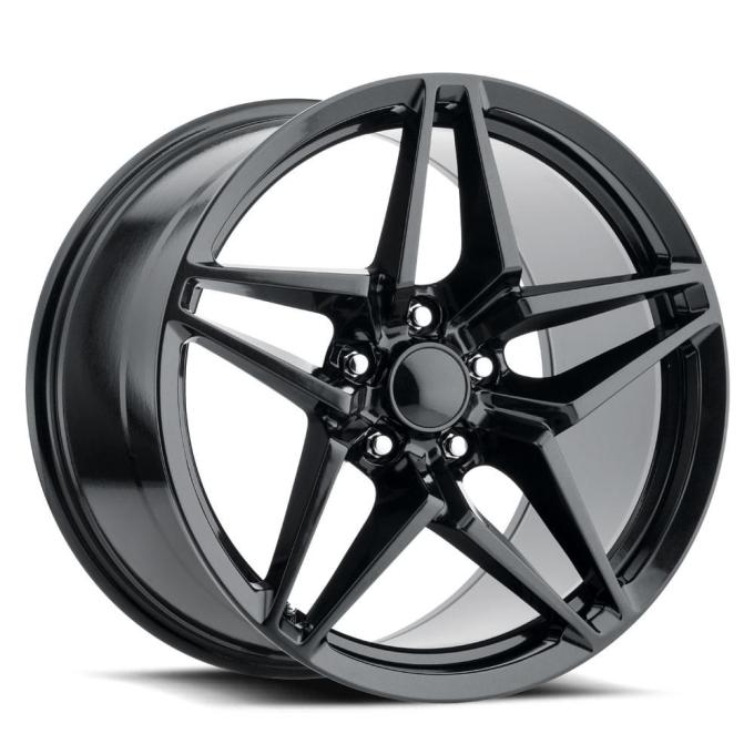 Factory Reproductions FR 29 &ndash; C7 ZR1 Corvette Replica Wheels 20x12 5x4.75 +59 HB 70.3 C7 ZR1 Carbon Black with Cap 29012593420