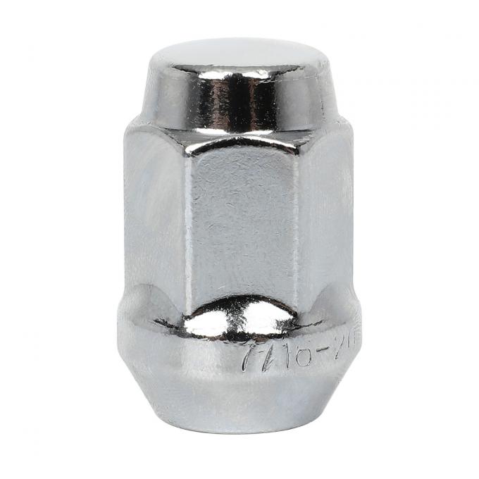 Firebird Acorn-Style Lug Nut, Capped Stainless Steel, 7/16-20 Thread, 1969