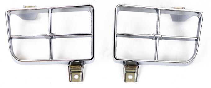 Firebird / Trans AM Park Light Lamp Turn Signal Chrome Bezels, 1977-1978