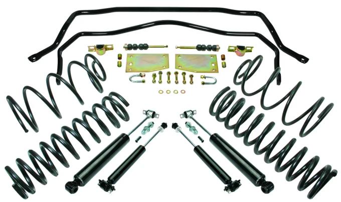 Classic Performance Lowering & Handling Performance Kit for 64-66 Chevy, Buick, Olds, Pontiac A-Body 6466LHP-K