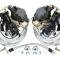 Classic Performance Front Disc Brake Kit w/ Stock Height Spindles for 67-69 Camaro/Firebird, 11" Drilled/Slotted Rotors, Calipers 5 x 4.75 6769SWBK-SUG