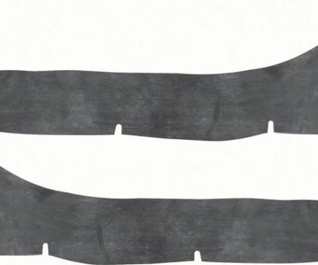 AMD Rear Body to Bumper Seals, LH/RH Pair, 66-67 Chevelle K-K635