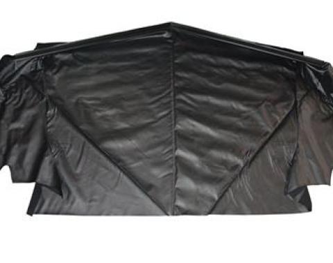Acme Auto Headlining 1994-2004 Ford Mustang Convertible Top Well Liner, Black W249