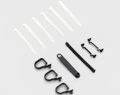 Detroit Muscle Technologies Mopar E Body 70 Under Hood Wiring Hose Strap Kit EXX7070SK01-USK03