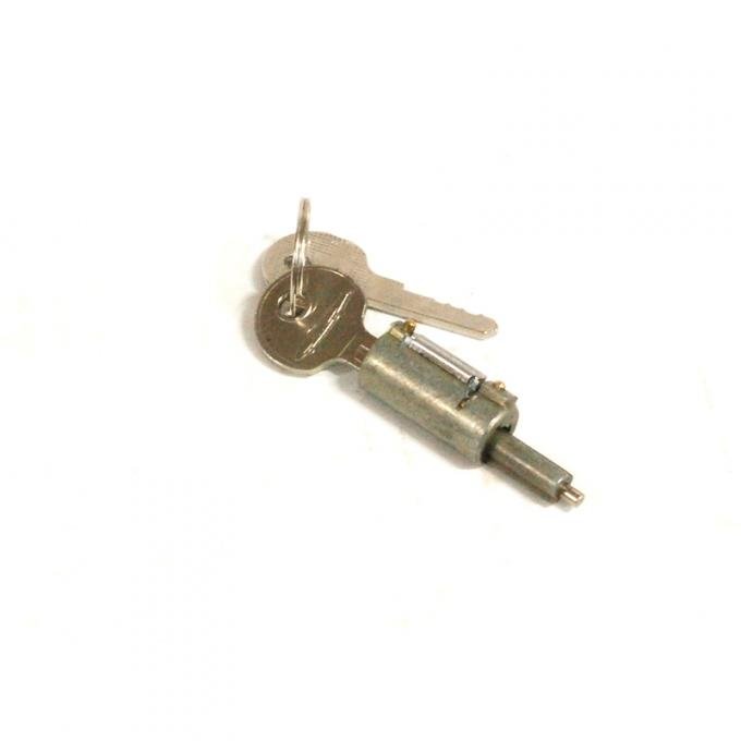 Dennis Carpenter Trunk Lid Lock Cylinder and Key - 1950 Ford Car 0A-7043505-A
