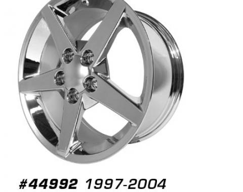 Corvette C6 Chrome Wheel Set, 1997-2004