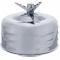 United Pacific 2-5/16" Single Barrel Chrome Short Neck Mushroom Louvered Air Cleaner w/3-Wing Screw A6297