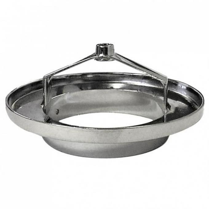 United Pacific 2-5/8" Chrome Zinc Air Cleaner Base A6216-7