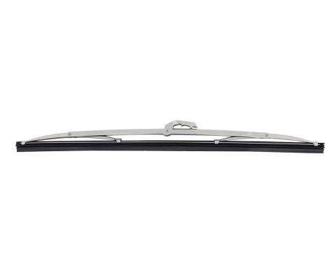 United Pacific 13" Bayonet Type Polished Stainless Steel Wiper Blade 110424